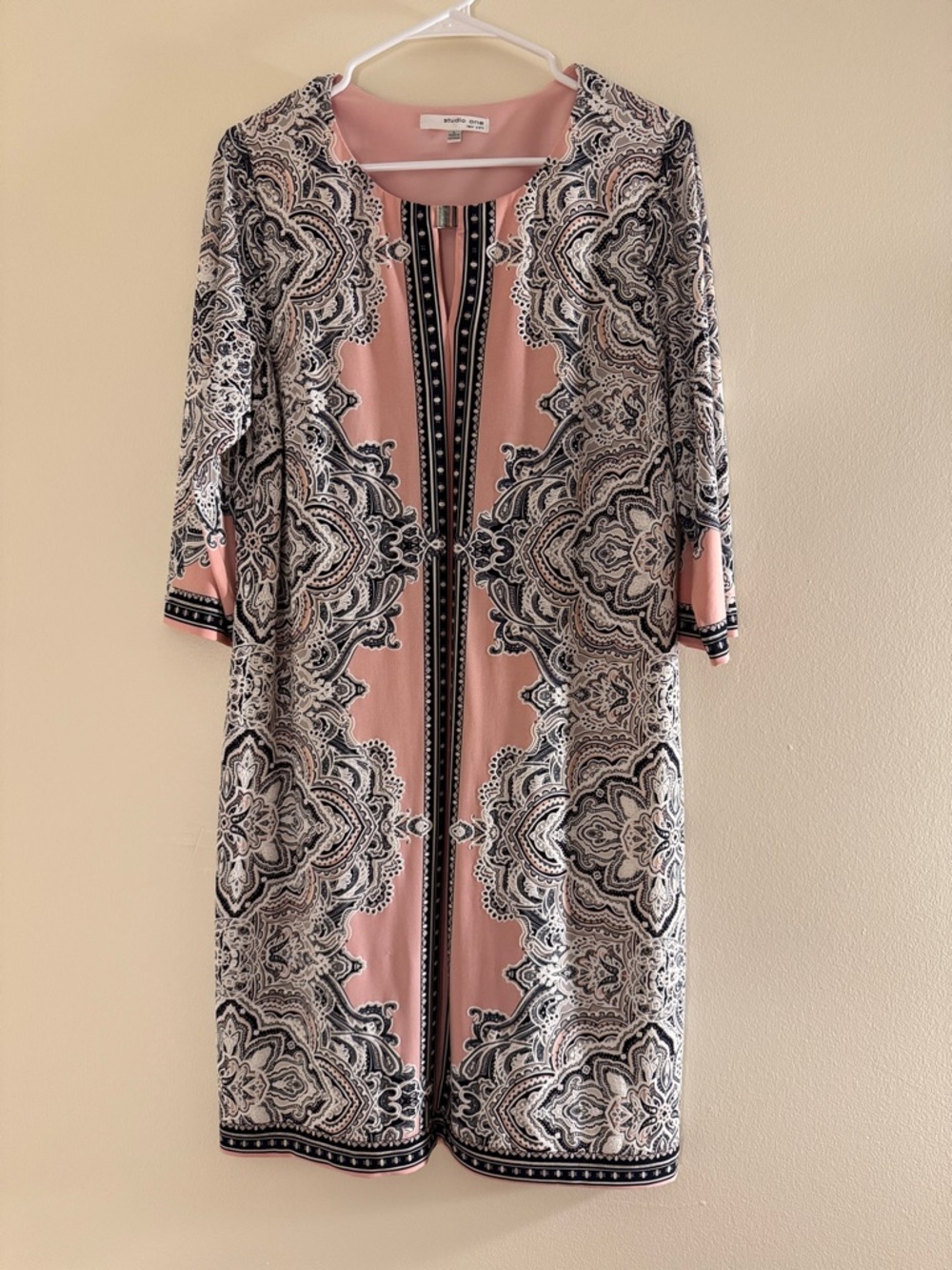 STUDIO ONE Pink Print Dress